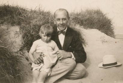 A snapshot of George holding his infant daughter on Chapel Sands provides a key to the family mystery.