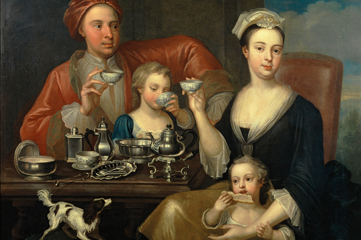 ‘The Tea Party’, 1727, by Richard Collins