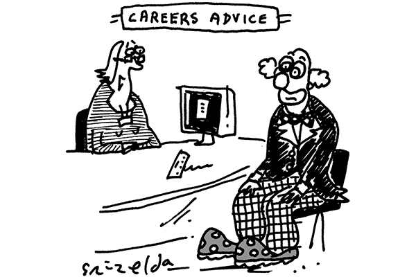 ‘Have you considered politics?’