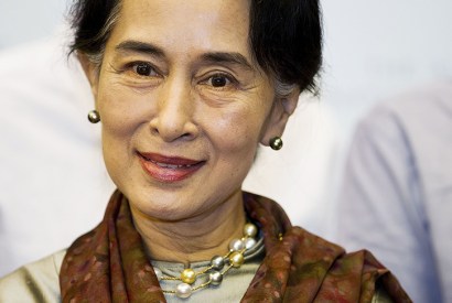 Aung San Suu Kyi in 2013. Credit: Getty Images