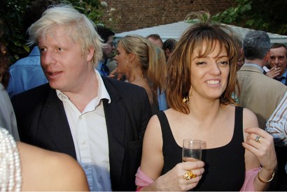Boris Johnson and Petronella Wyatt at The Spectator’s summer party in 2016 (Alan Davidson/Shutterstock)