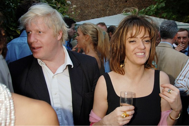 Boris Johnson and Petronella Wyatt at The Spectator’s summer party in 2016 (Alan Davidson/Shutterstock)