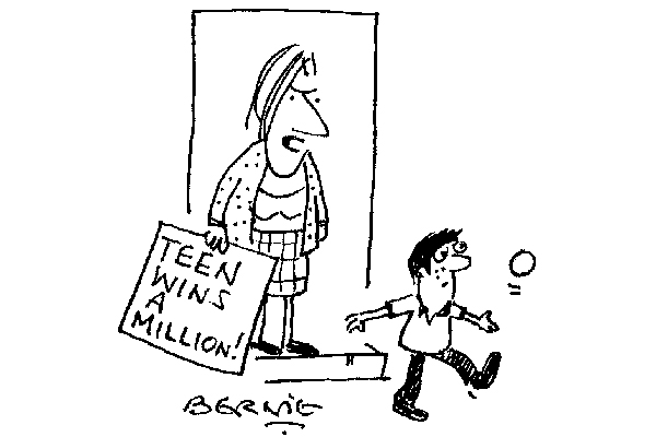 ‘Come inside and play your video games.’