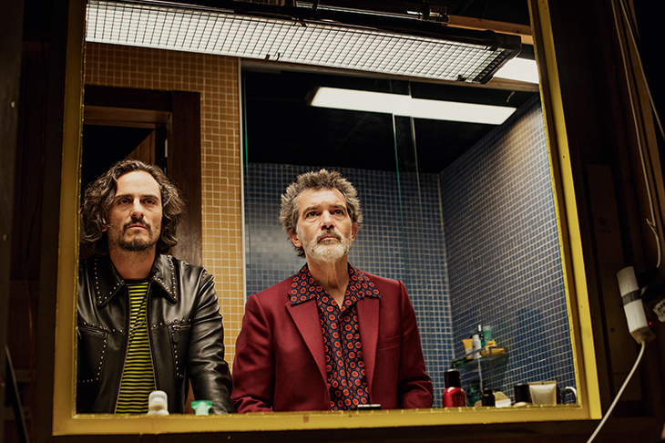 Back together again: Antonio Banderas as Salvador Mallo and Asier Etxeandia as Alberto