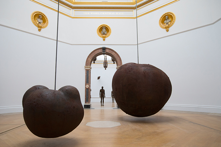 ‘Body’ and ‘Fruit’, 1991/93, by Antony Gormley