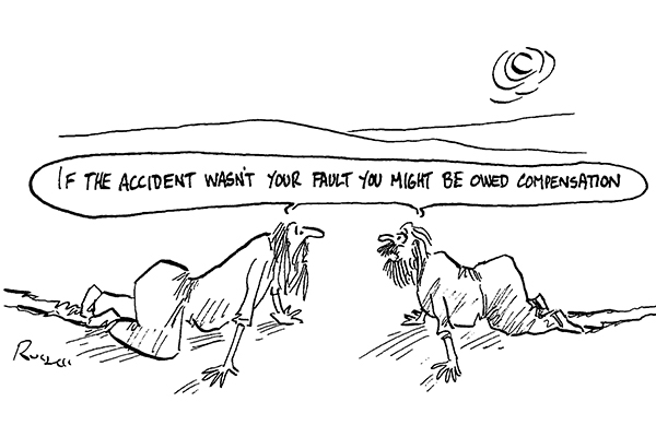 Compensation Process Comic Compensation | The Spectator Australia