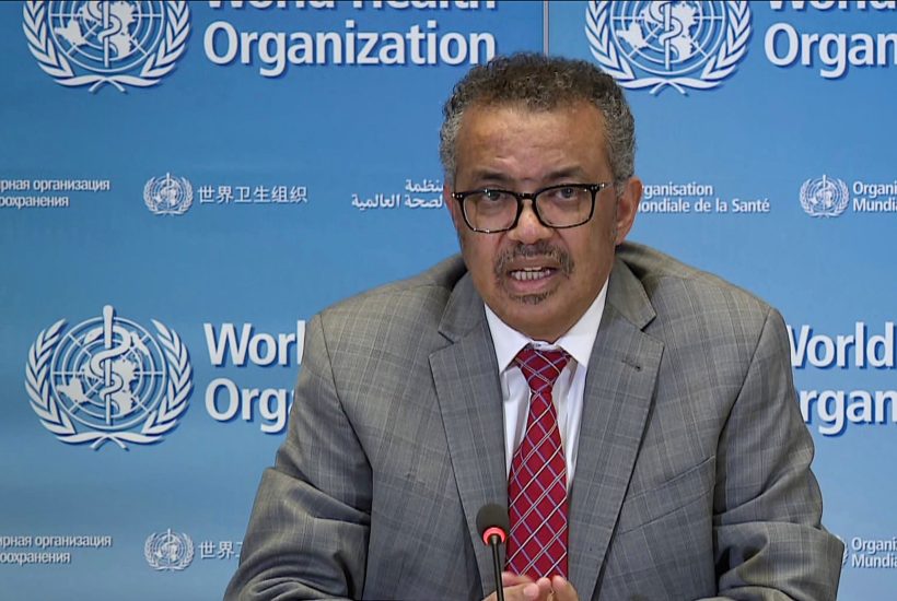 new york times WHO Chief Tedros Adhanom Ghebreyesus
