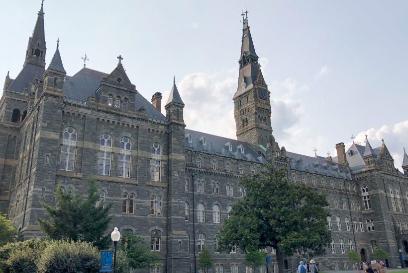 Georgetown University's Healy Hall