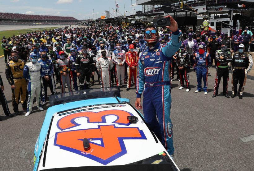 NASCAR driver Bubba Wallace