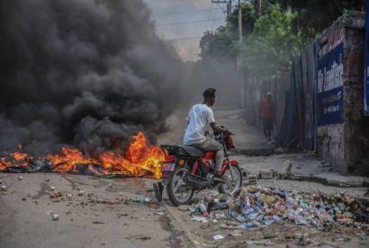 A nationwide general strike emptied the streets of Haiti’s capital Port-au-Prince on Monday