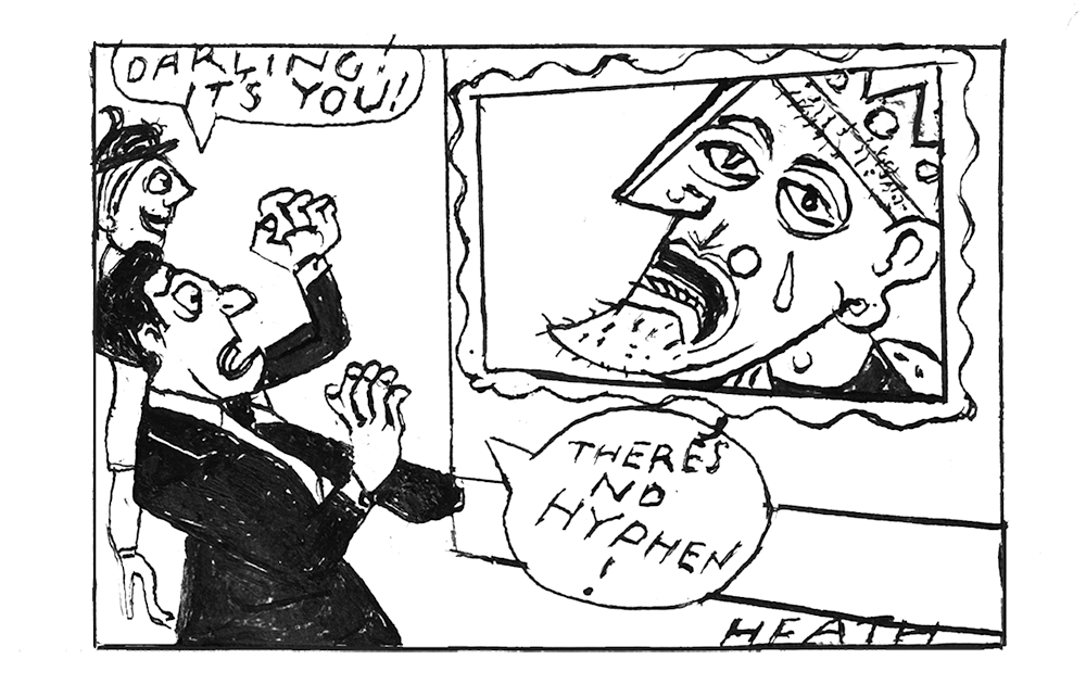 How the hyphen turned political