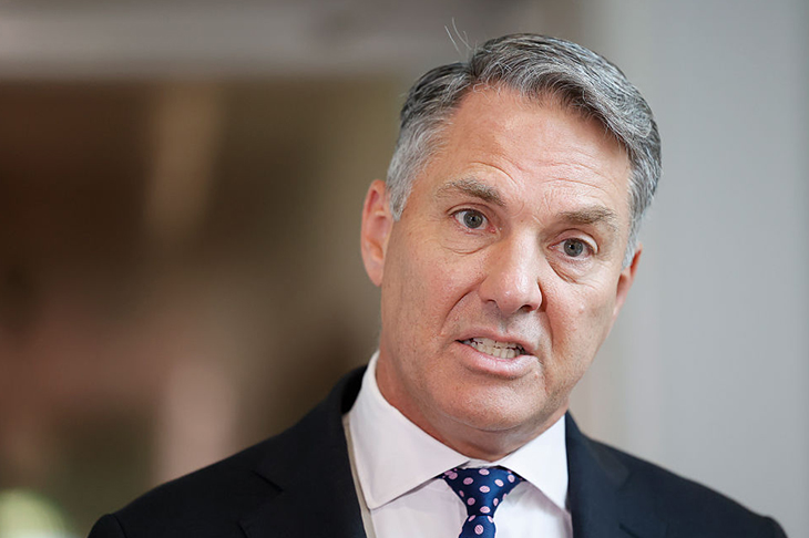 Minister Marles unfit for military service