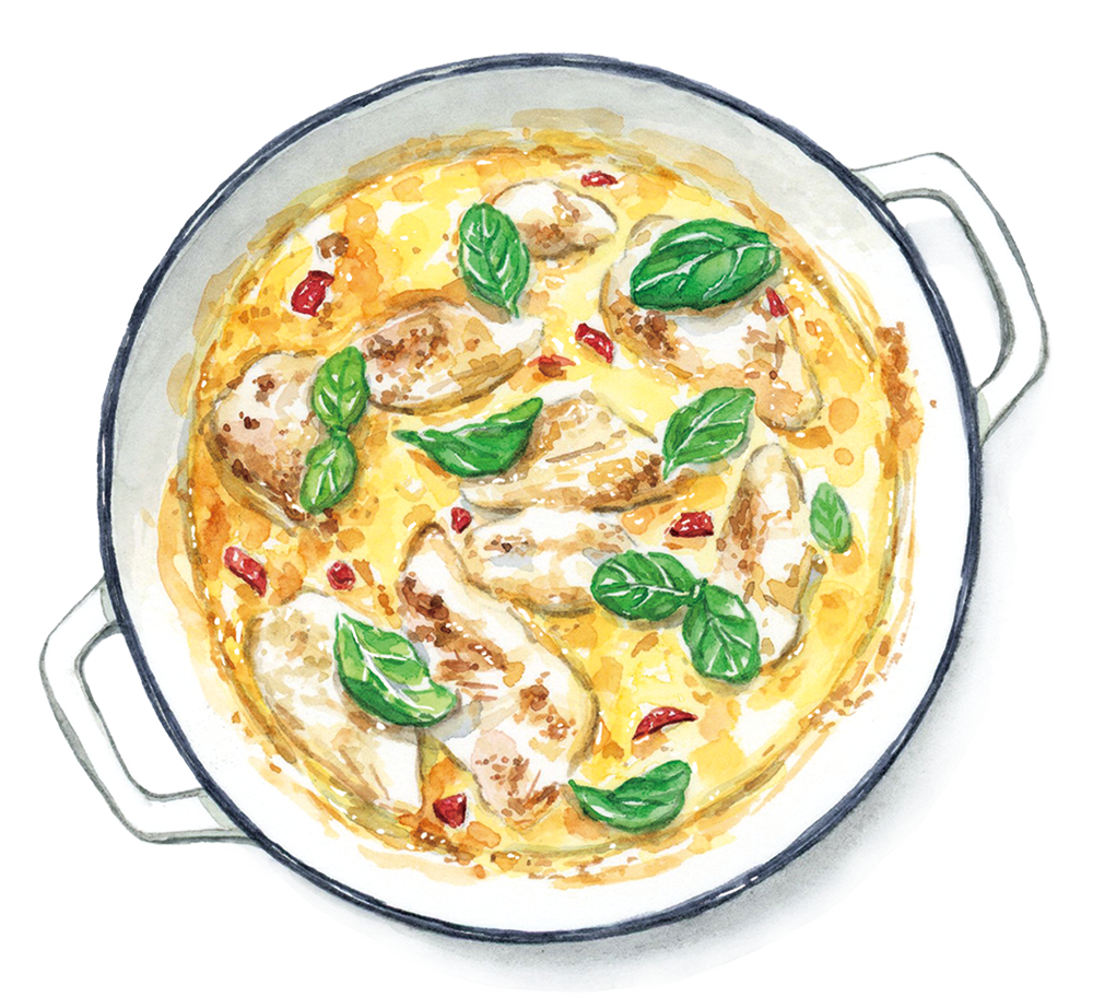 My take on marry me chicken