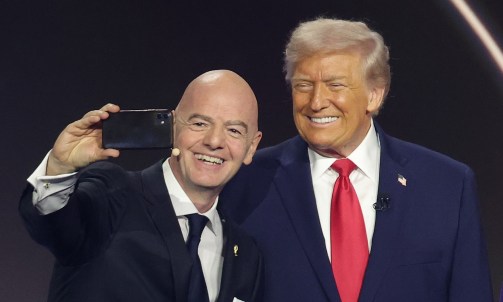 fifa peace donald trump gianni infantino