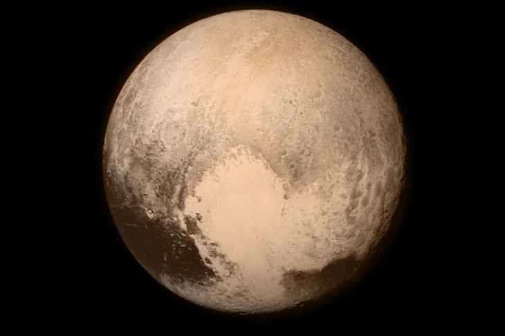 From Pluto, with love