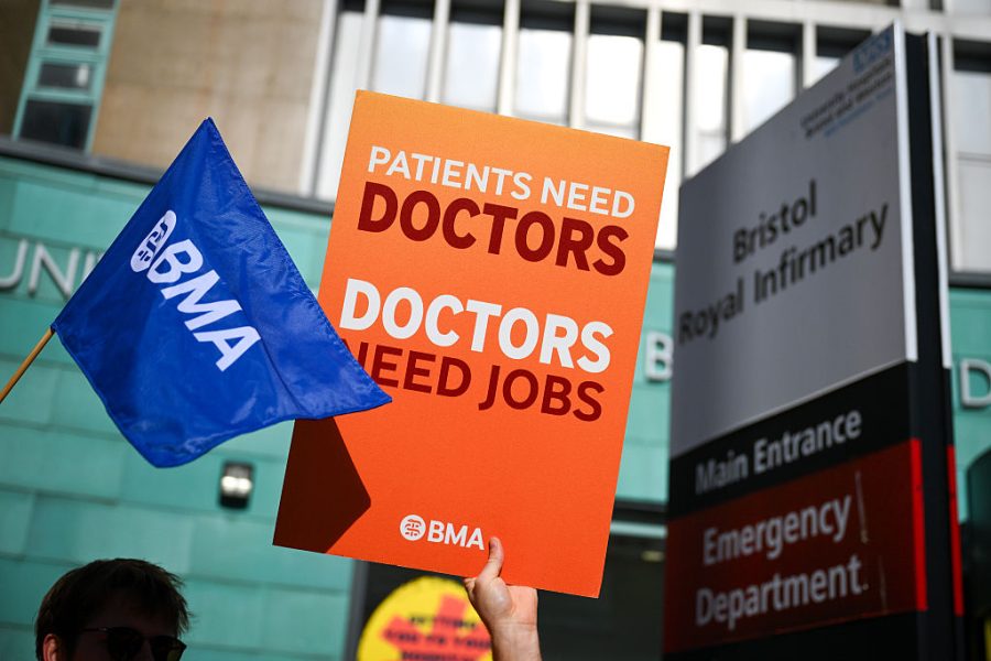 Should doctors be banned from striking?