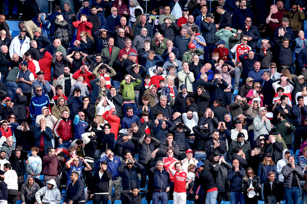 Arsenal fans are getting what they deserve