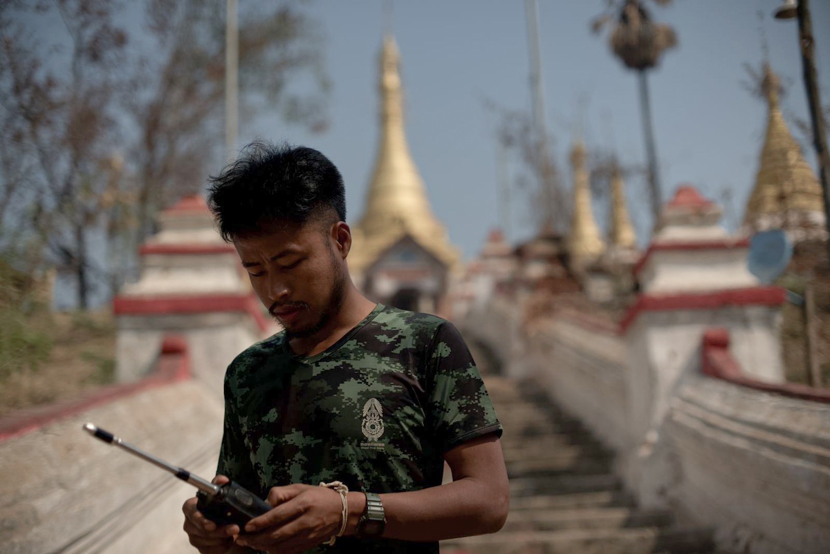 On the road with a Myanmar revolutionary leader