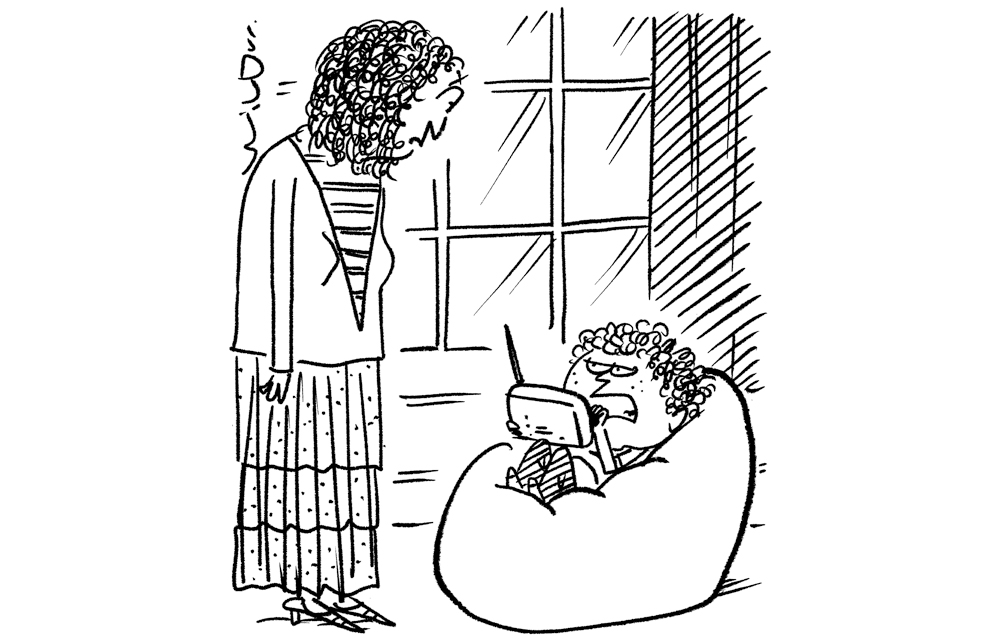 ‘I am doing the Easter egg hunt with my AI-enabled drone.’