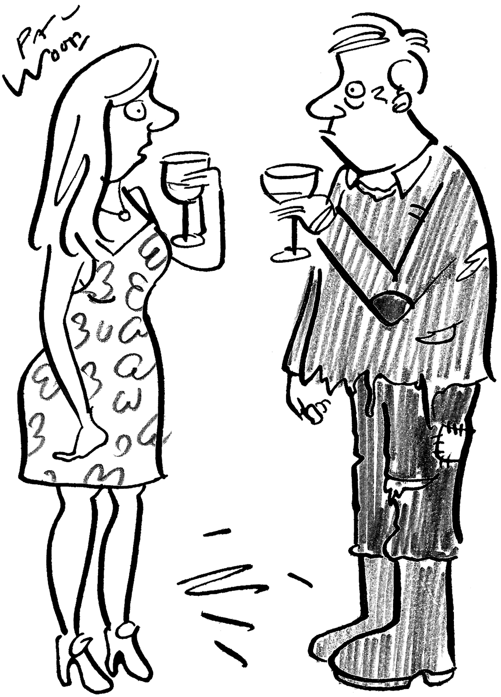 ‘Poor, or garden chic?’