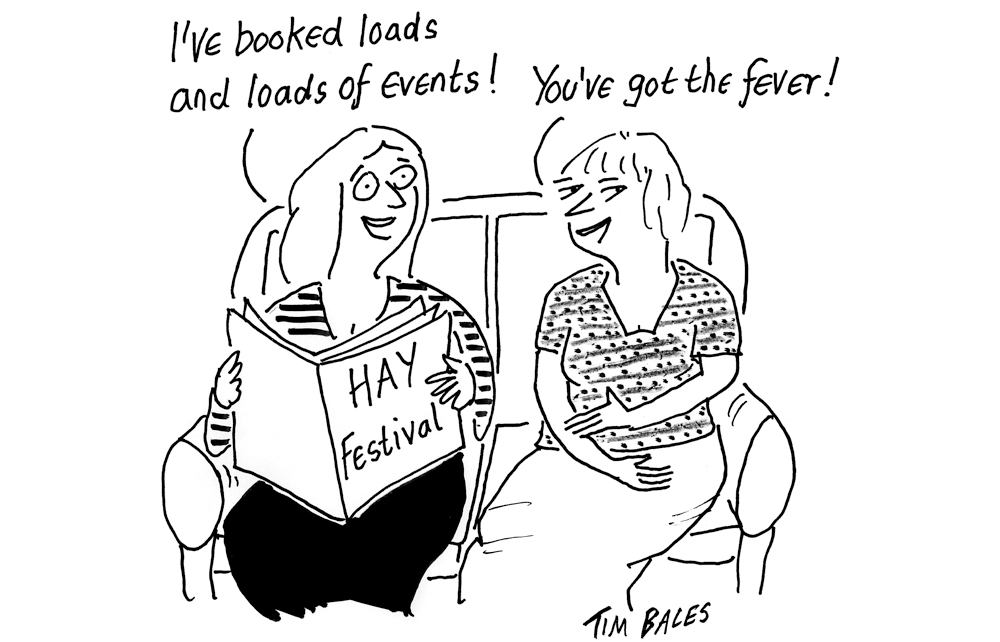 I’ve booked loads and loads of events