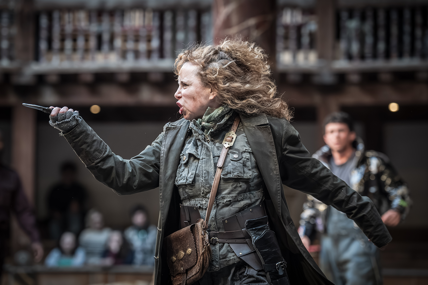 Michelle Terry is ferocious in Brecht’s simplistic tutorial