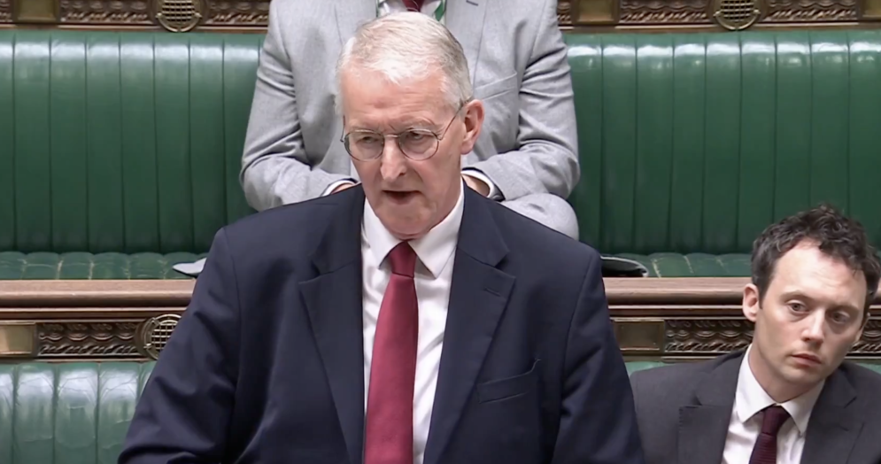 Watch: Hilary Benn’s Belfast evasion