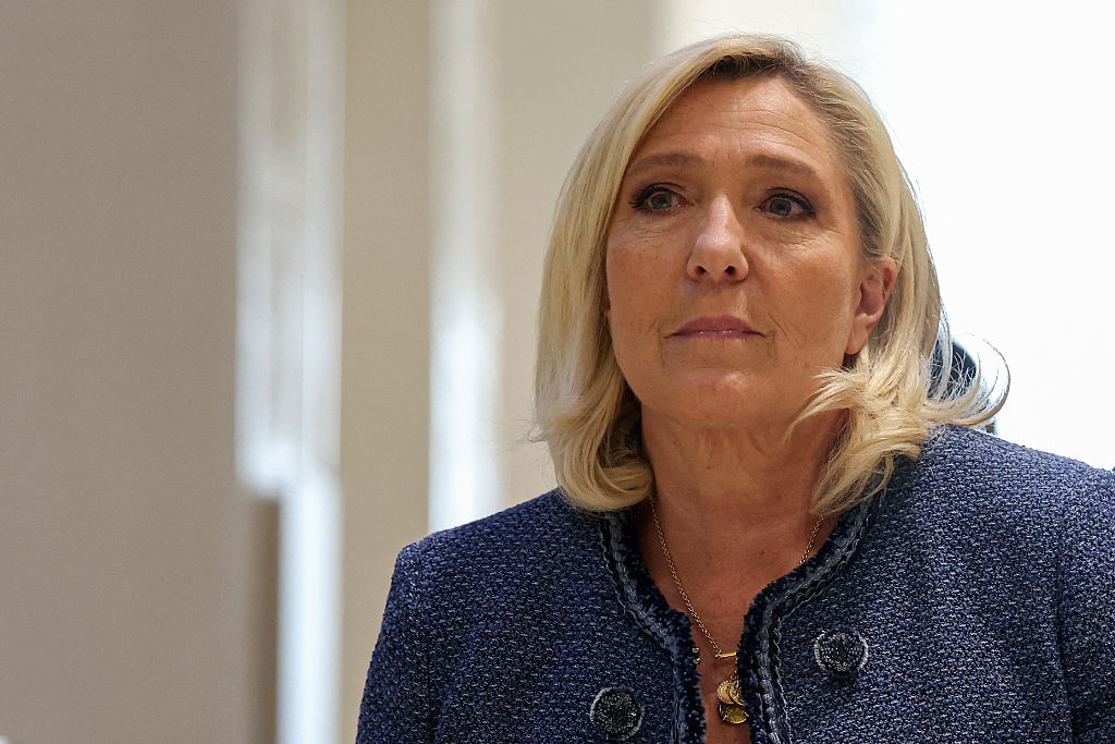 Will Le Pen run for president wearing an ankle tag?