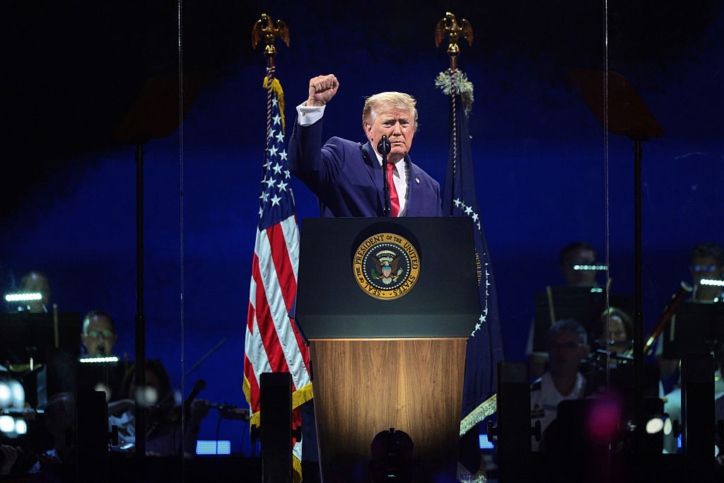 Trump brings the thunder for America's 250th birthday