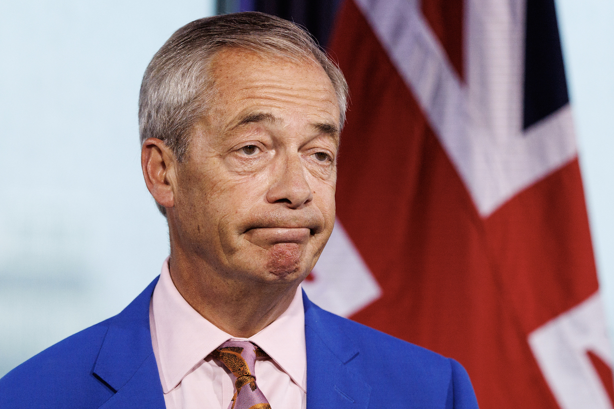 What is Farage's game?