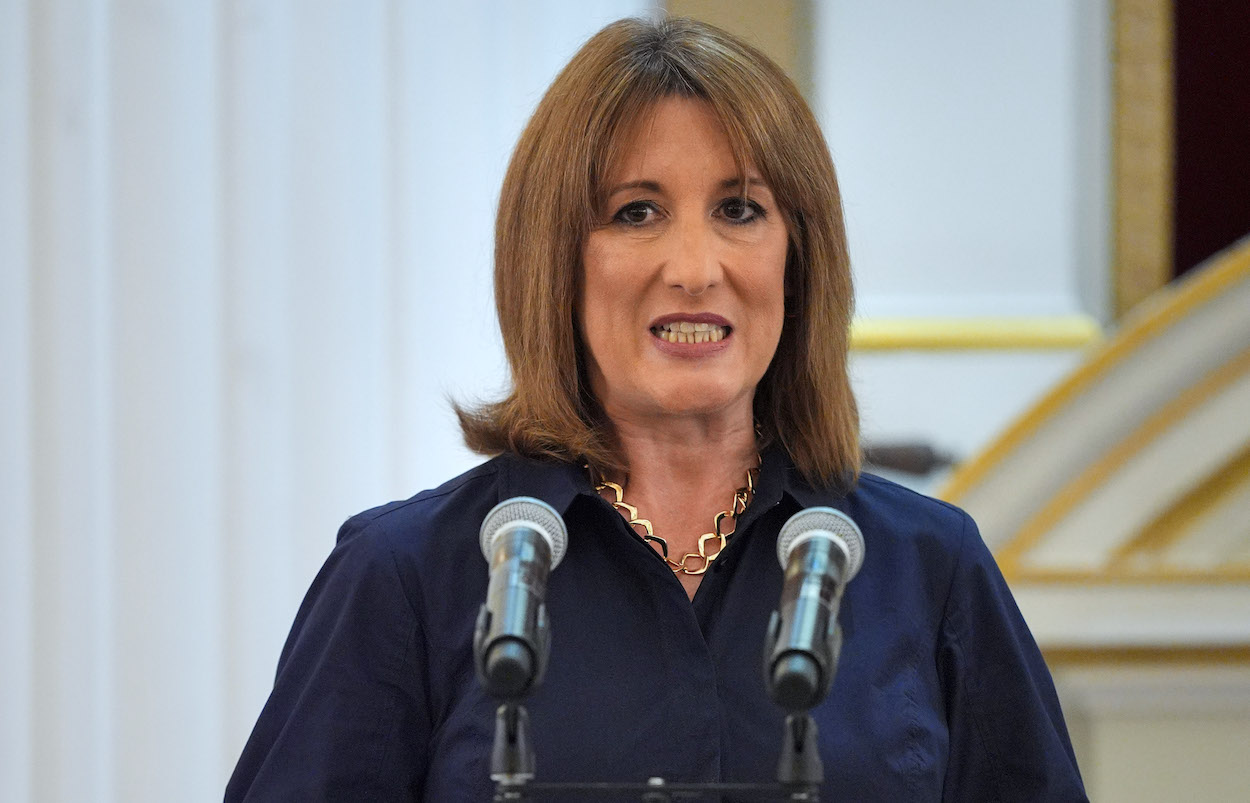 Waving goodbye to Rachel Reeves