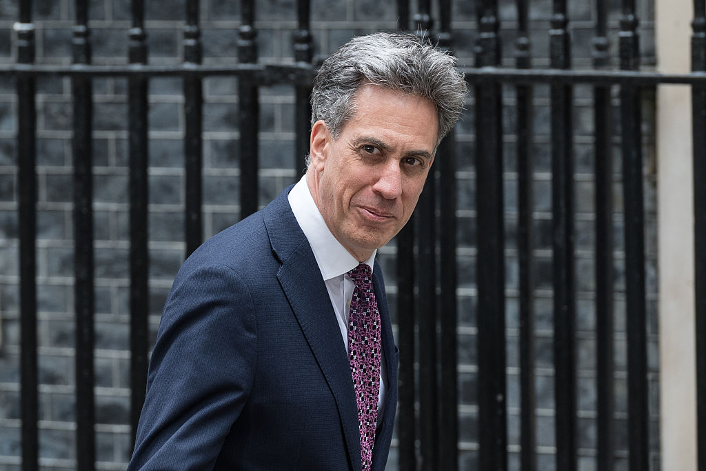 Is Ed Miliband preparing to take on Donald Trump?