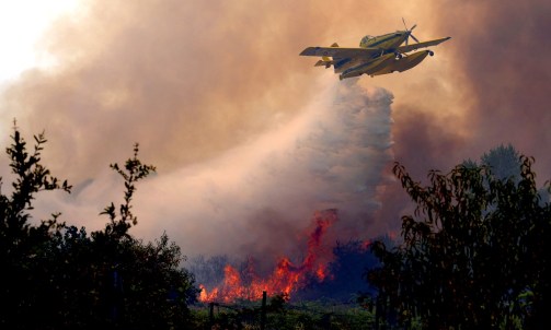 spain wildfires