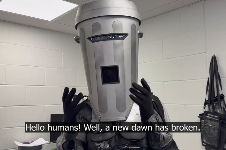 Taking out the trash