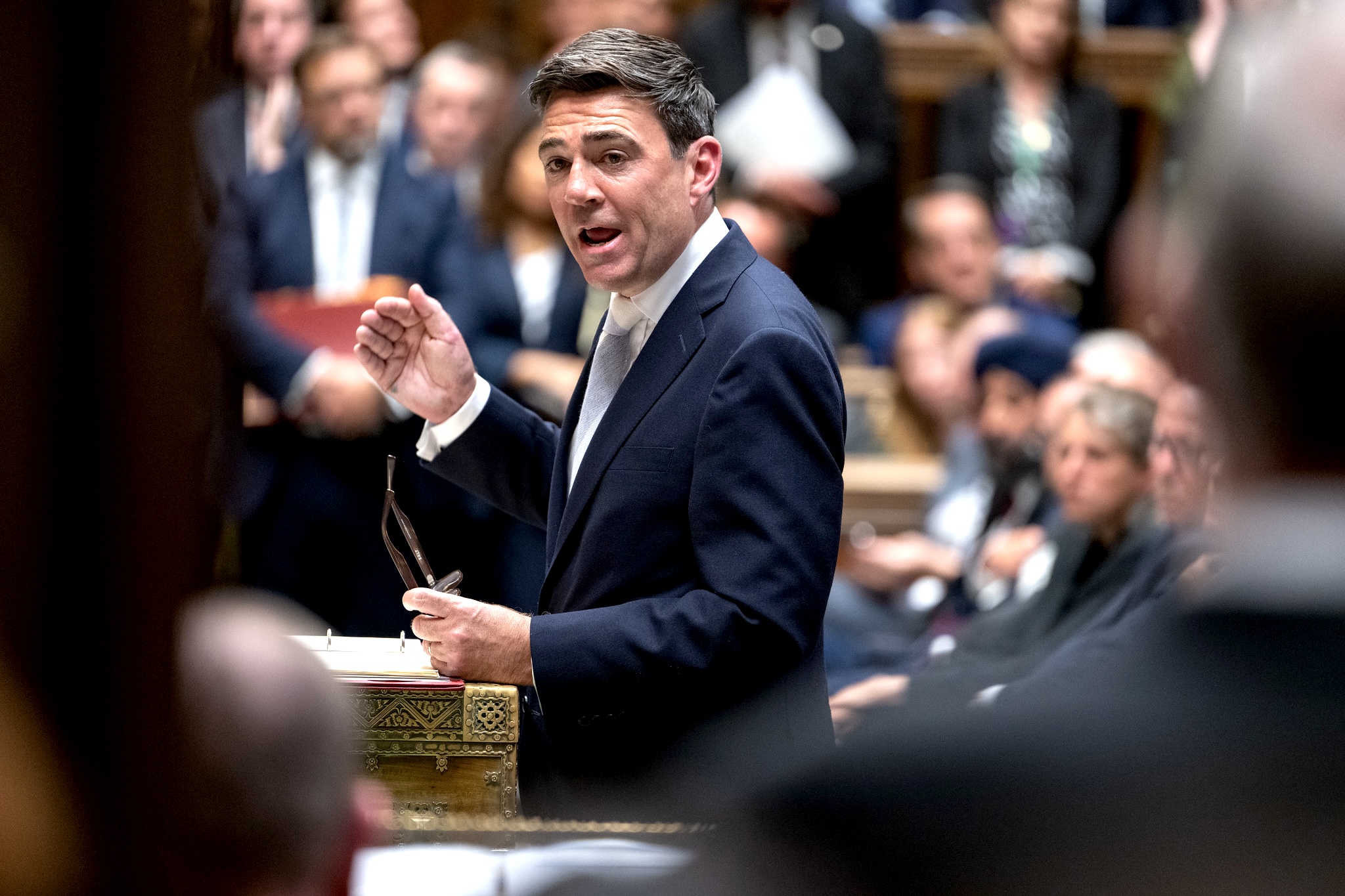 Andy Burnham's ‘triple helix' is bizarre, meaningless guff