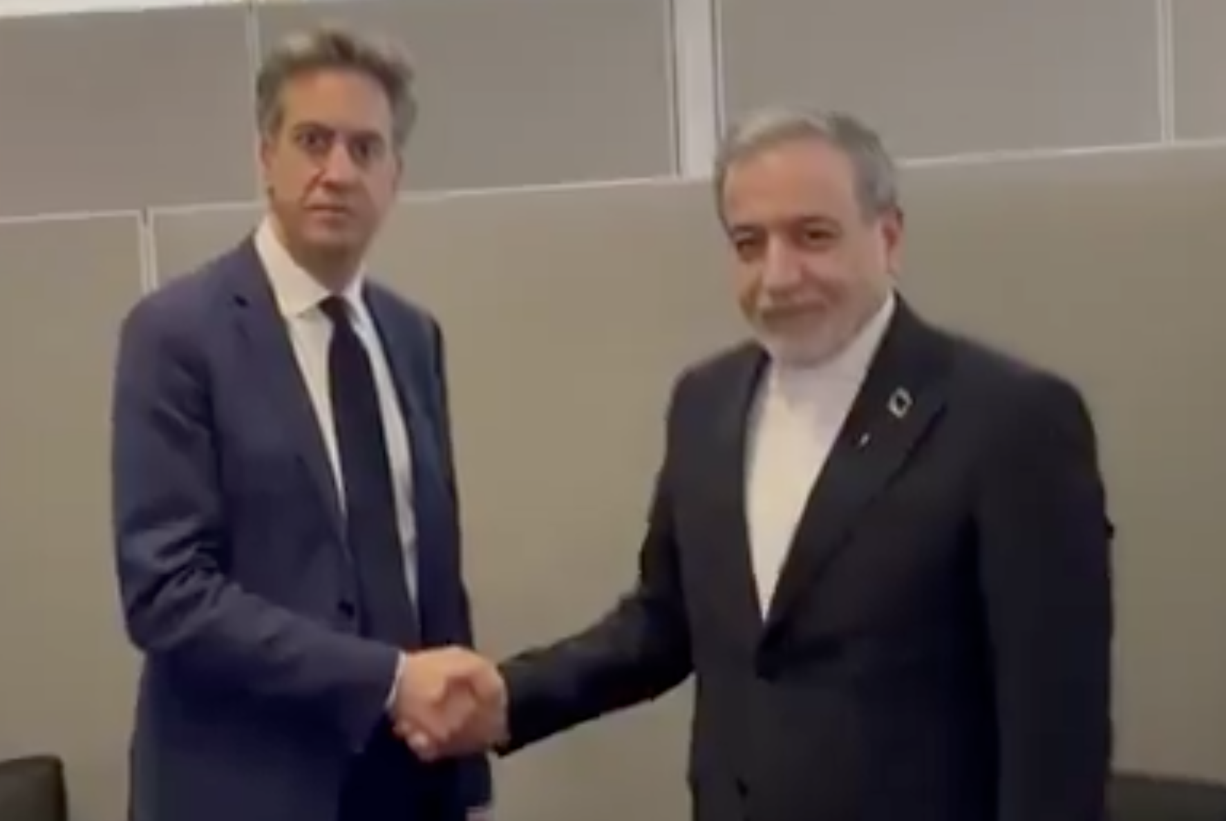 Red Ed slammed for cosy talks with Iran